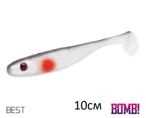 Силіконова рибка Lure BOMB Rippa 10см/5шт BEST