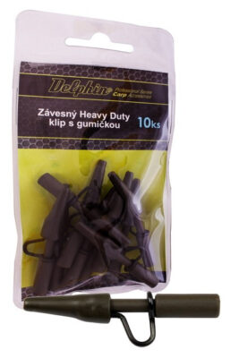 Кліпса з металом Delphin Heavy Duty Lead Clip 10шт / 1уп.