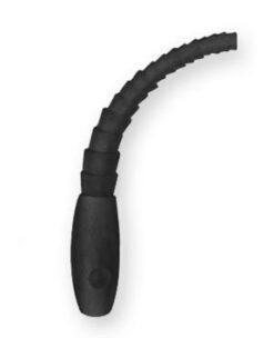 Заднік на гачок Delphin Wormer чорний / 10шт