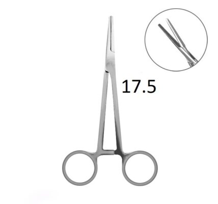 Прямі щипці DELPHIN 17.5см