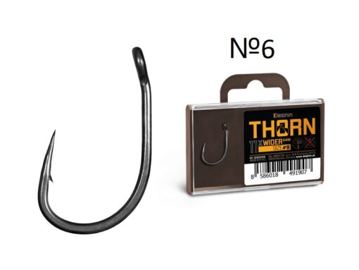 Гачки Delphin THORN Wider 11шт #6