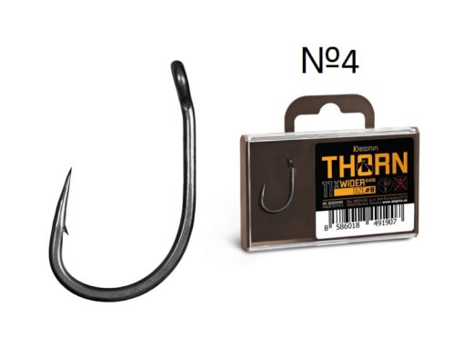 Гачки Delphin THORN Wider 11шт #4