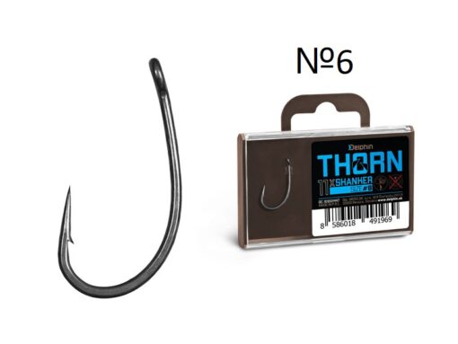 Гачки Delphin THORN Shanker 11шт #6