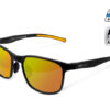 Поляризовані сонцезахисні окуляри Delphin SG BLACK orange lenses