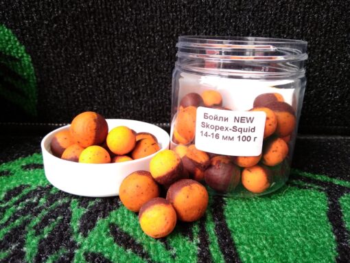 Бойли вар. насадочні Skopex-Squid 14-16 мм 100 г