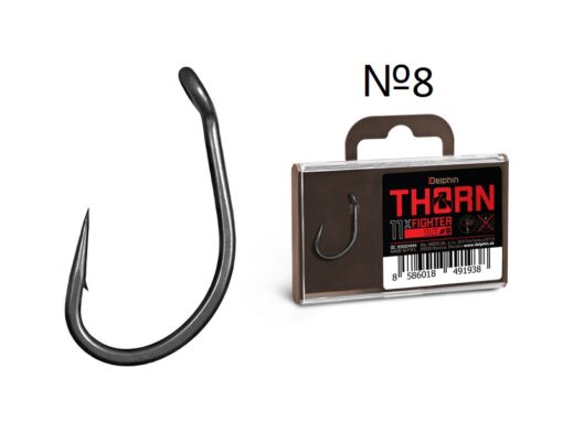 Гачки Delphin THORN Fighter 11шт #8
