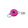 Груз Ушастік таблетка 10г silvereyes pink, Груз Ушастік, Грузило вухань, Груз чебурашка, Свинцеві грузила, Грузила для риболовлі, Груз ушастік на спінінг, Купити груз ушастік на спініг, Вантаж Вухань кольоровий, Вантаж Вухань, silvereyes, Вантаж вухань таблетка,
