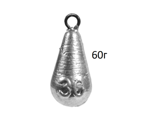 Груз Крапля на петлі 60 г,
