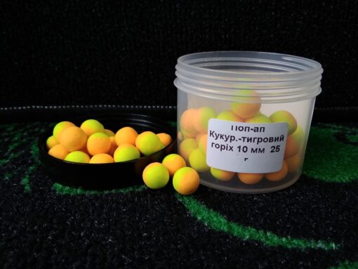 Поп-ап Кукурудза-тигровий горіх 10 мм 25 г