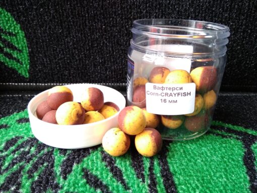Вафтерси BALANCE DNIESTER Corn - Crayfish 16 мм