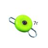 Груз Ушастік таблетка 7г silvereyes green, Груз Ушастік, Грузило вухань, Груз чебурашка, Свинцеві грузила, Грузила для риболовлі, Груз ушастік на спінінг, Купити груз ушастік на спініг, Вантаж Вухань кольоровий, Вантаж Вухань, silvereyes, Вантаж вухань таблетка,