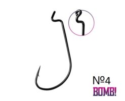 Гачки BOMB D-SHOT OFFS WORM / 5шт #4