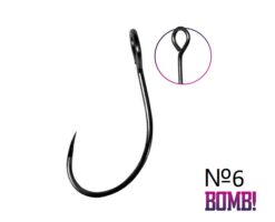 Гачки BOMB HardLURE безбородий  10шт #6