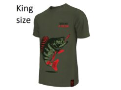 Футболка Delphin Catch me PERCH / Окунь KING SIZE