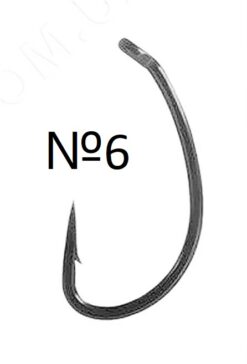 Гачки Trinity baits CURV MEDIUM 6 (10 шт)