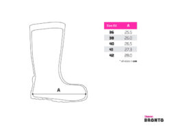 Чоботи EVA рожеві Delphin BRONTO Queen | розмір