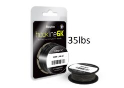 Поводковий матеріал Hook line 6K 20m/gravel 35lbs