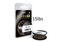 Поводковий матеріал Hook line 6K 20m/muddy 15lbs