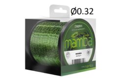 Леска Delphin MAMBA Carp / camouflage 0.32mm 7.4кг 1200m