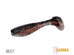 Силіконова їстівна рибка Delphin KARMA UVs 10cm/5шт BEST