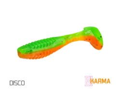 Силіконова їстівна рибка Delphin KARMA UVs 10cm/5шт DISCO