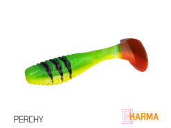 Силіконова їстівна рибка Delphin KARMA UVs 10cm/5шт PERCHY