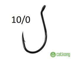 Гачки на сома Delphin CATKONG SuPOWER / 4шт 10/0 | BEND-O (967925100)