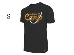 Футболка Delphin CARP on the hook / чорна S