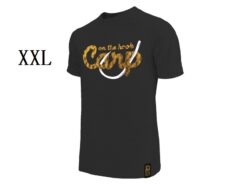 Футболка Delphin CARP on the hook / чорна XXL