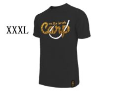 Футболка Delphin CARP on the hook / чорна XXXL