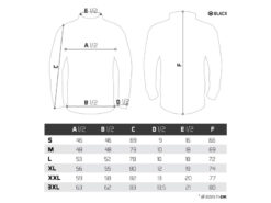 Термобілизна Delphin TUNDRA Blacx кофта чорні /