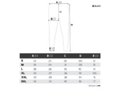 Термобілизна Delphin TUNDRA Blacx штани чорні