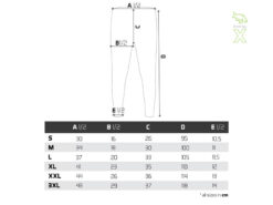 Термобілизна Delphin EnergyX штани чорні /