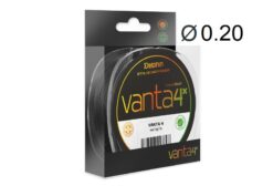 Шнур Delphin VANTA 4 | 0.20мм 10.7кг 150м (чорний)