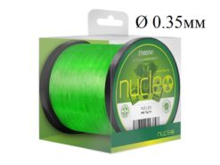 Леска Delphin NUCLEO 1100м / флюро зелена 0.35мм 10.4кг