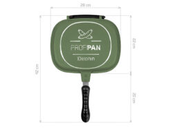 Пательня-гриль Delphin ProfiPAN Зелена