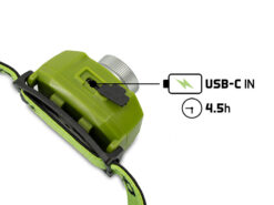 Ліхтарик налобний лед Delphin OXUS Zoom