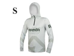 Футболка з капюшоном Delphin UV ARMOR 50+ Olive | S