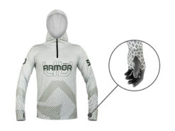 Футболка з капюшоном Delphin UV ARMOR 50+ Olive