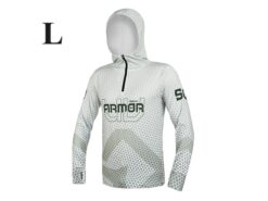 Футболка з капюшоном Delphin UV ARMOR 50+ Olive | L