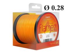 Леска Delphin FLAMEZ / помаранчева 0.28мм 5.9кг 1200м