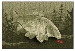 Килимок Delphin CatchME CARP / 60x40см