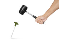 Набір кілочків для намету з молотком Delphin FIXT C2G / 10 шт