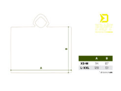 Водонепроникне пончо Delphin PROOF Poncho