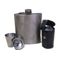 Набір фляга 4 стакана лійка 9oz тіснення нерж мод1031