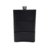 Фляга 7oz чорна кубік нерж мод1127