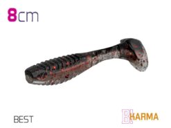 Силіконова їстівна рибка Delphin KARMA UVs 8cm/5шт BEST