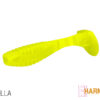 Силіконова їстівна рибка Delphin KARMA UVs 10cm/5шт YELLA