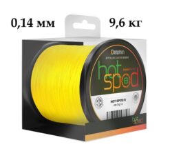 Шнур для спода Delphin HotSPOD 8 / yellow 0.14mm 9.6kg 300m
