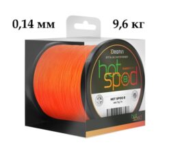 Шнур для спода Delphin HotSPOD 8 / orange 0.14mm 9.6kg 300m